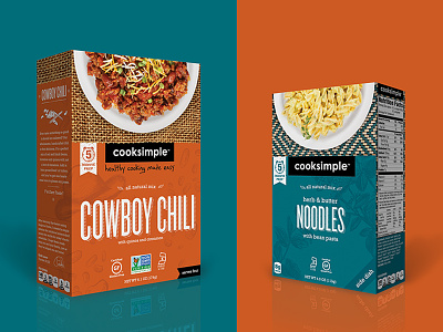 Cooksimple Packaging Refresh cooksimple food packaging