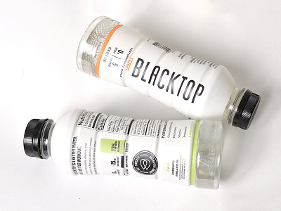 Blacktop Performance Water Packaging