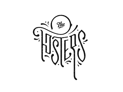 The Fosters lettering type typography
