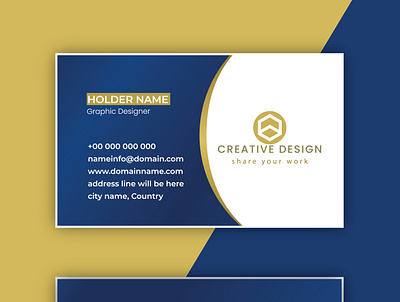 Simple and Beautiful Business card graphic