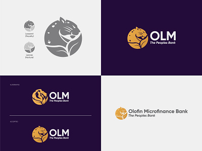 Brand Identity Design for Olofin Microfinance Bank bank branding graphic design logo logo desig