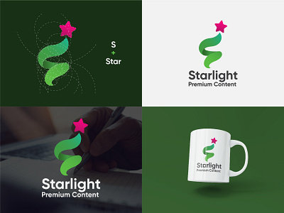 Logo Design for Starlight Premium Content branding design graphic design logo logo design