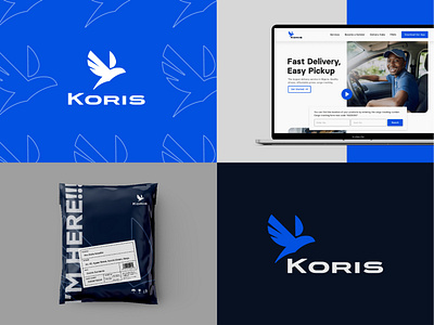 Brand Identity for Koris Logistics branding design graphic design logo logo design