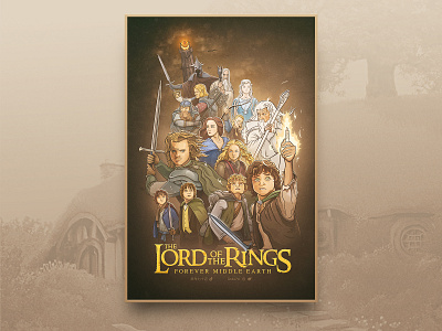 The Lord of Rings illustration 丨 two