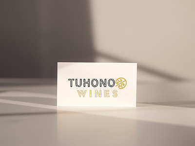Tuhono Wines - Project branding illustrator logo design tuhono