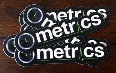 Librato Metrics Stickers die cut librato metrics stickers