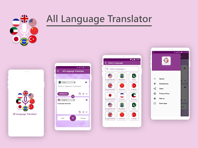 All Language Translator App all language translator app app design language translator app learn learn languages learning app translator app ui