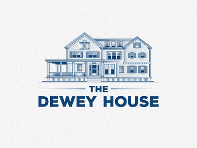 The Dewey House Logo Design