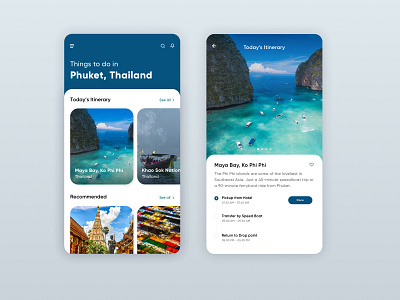 Travel Partner design mobile app design mobile ui shots travel ui visual design