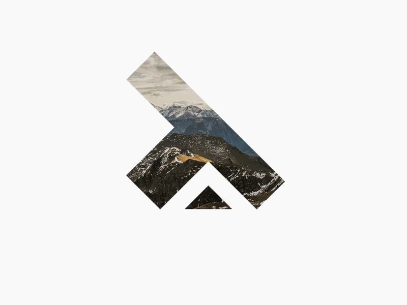 Another Version of the Tentgram logo animation fire forest gif green life logo motion mountain tent trek trekking