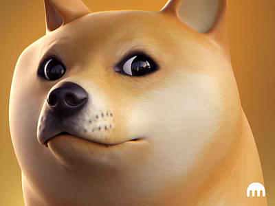 #Dogecoin 3d animation doge dogecoin krakenfx motion graphics