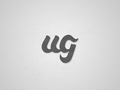 ug design drawn hand illustration lettering logo typography