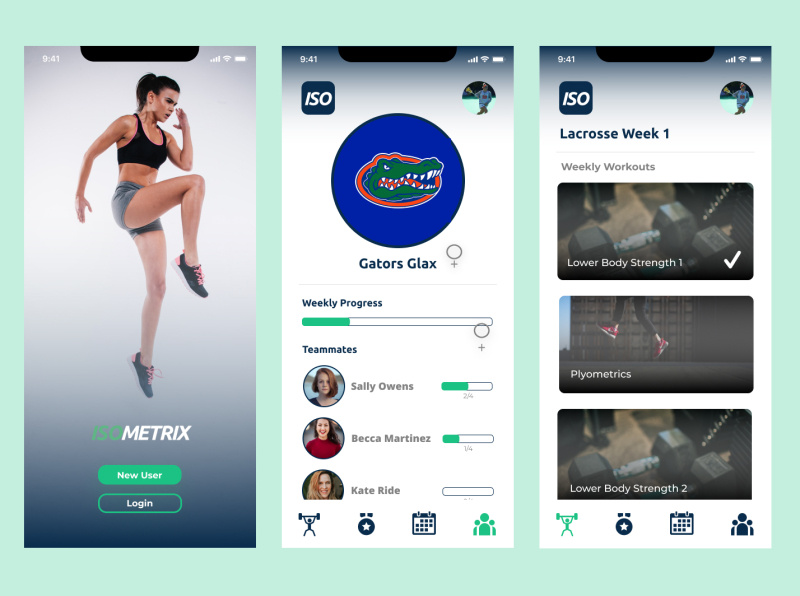 Isometrix Workout App By Ryan Field On Dribbble