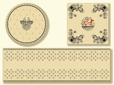 Tabletop Design : The Potbelly branding design graphic design illustration interior design