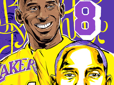 Kobe Bryant Tribute Illustration