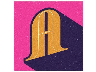 36 Days Of Type - Letter  A