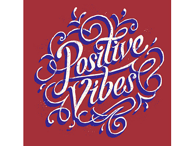 Positive Vibes capetown exhibition graphicdesign illustration lettering texture type typographic typography vexel