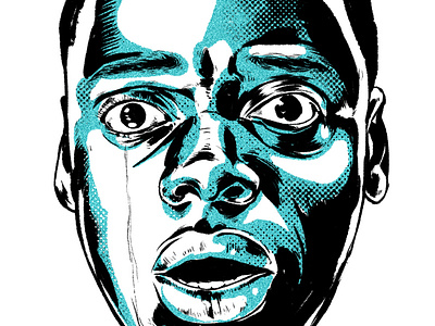 "Get Out" - Horror month illustration series cinema cinematic gallery freelance illustration freelancer getout halloween halloween series horror movies horrormonth illustrator jordanpeele mangastudio popart portrait portraitillustration portraiture