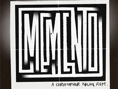 Maze Typography - Memento