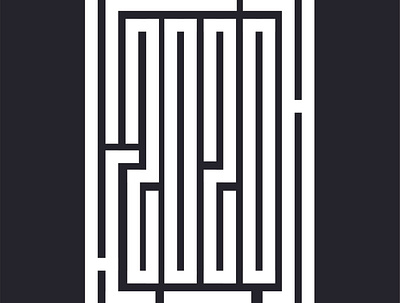 2020 maze typography 2020 daily type designspiration graphicdesigncentral handcrafted type handtype illustration itsnicethat letterer lettering logotype logotypes maze typography new year twentytwenty type typographic logo typographic poster typographiclogos typography