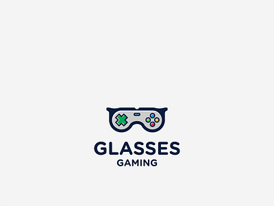 GlassesGaming branding design logo