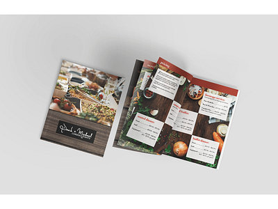 Catering Packet Design branding design graphic design logo typography