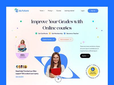 Edu Future - Course Landing Page