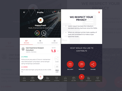 Jobs apps mobile ui ux