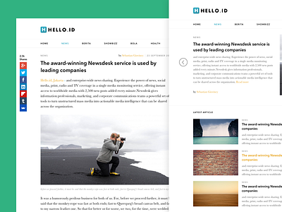 Hello.id article content design news page portal read ui ux