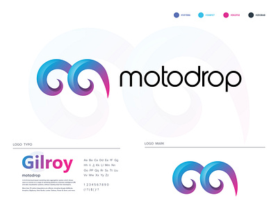 Motodrop Logo Design || Modren Logo abstract logo brand identity branding creative logob design graphic design illustration logo logo design business logofolio motodrop logo design