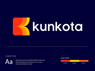 K letter logo design