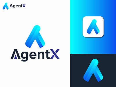 AgentX logo design || A Letter logo Design