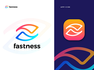 fastness Logo Branding - Modern logo