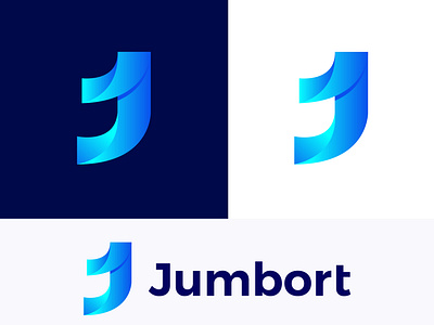 Jumbort logo | J modern logo | J letter logo design abstract abstract logo app brand identity branding creative logob graphic design j letter letter design logo logo branding logo design business logo designer logofolio logos modern logo design modern logo design idea technology