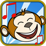 Monkey Tunes icon app game gopango icon illustrator photoshop valencia