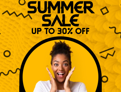 Summer Sale Poster for an online fashion store art design graphic design photoshop poster