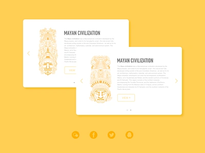 Mayan Civilization ui web