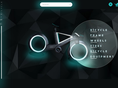 WEB PAGE adobephotoshop futuristic graphic desing illustration landing page mopder neon ux web page