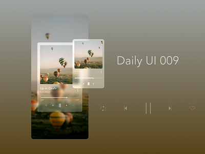 Daily UI - 009 - Music Player