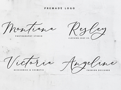 Biancha Script branding elegant font fonts handwritten lettering lookbook magazine modern prints