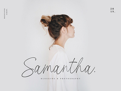 Samantha Blogging & Photography Logo