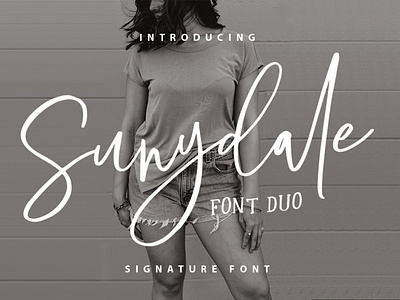 Sunydale Signature Font Duo