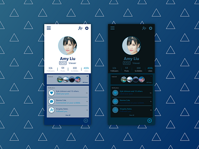 #DailyUI 006 A User Profile