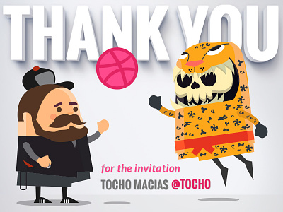 Thank you for the dribbble invite!