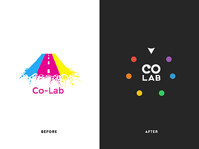 Co-Lab Rebranding co colors flat lab rebranding update