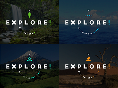 Explore! 1 of 2 - Region Icons