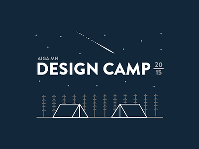 AIGA MN Design Camp 2015 2015 aiga camp camping design forest mn shooting star