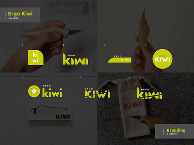 Ergo Kiwi: Pen Knife - Preliminary Ideation branding ergo ideation kiwi knife pen rough