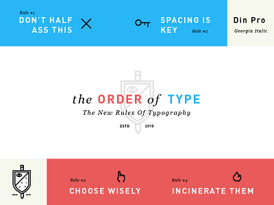 New Rules Of Typography new of order rules the type typography