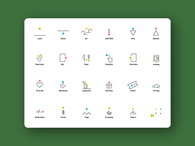 Mendel Park - Icon Set